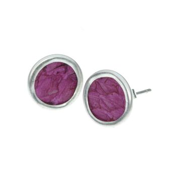 Main Image Earrings of fish skin